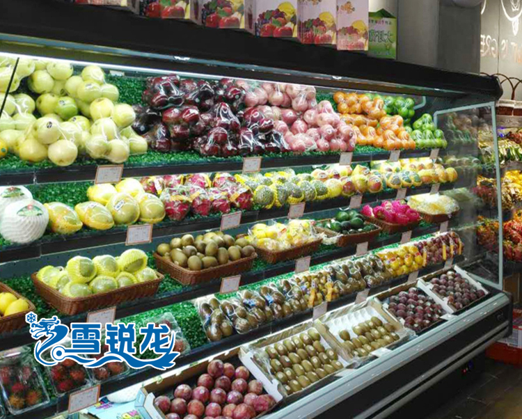 雪銳龍風(fēng)幕柜實(shí)物